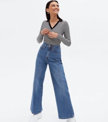 ONLY Blue Straight Leg Jeans | New Look