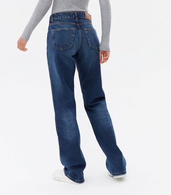 straight dad jeans