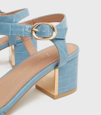 New look clearance pale blue shoes