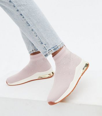 Womens sock hot sale boot trainers