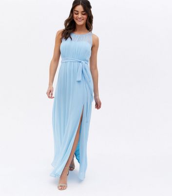 Little Mistress Pale Blue Chiffon 