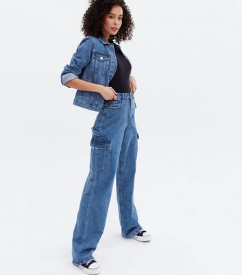 High Waist Adalae Wide Leg Jeans 