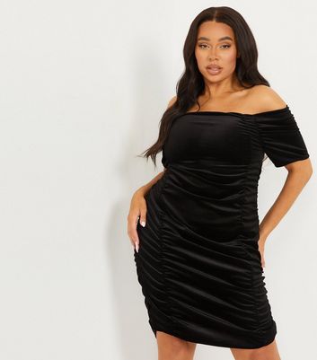quiz curve bardot dress
