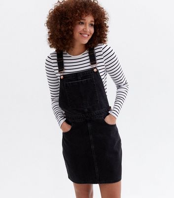 Pinafore Trousers Chocolate Denim from Vivien of Holloway
