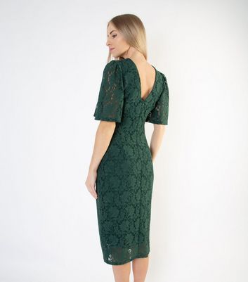 dark lace dress