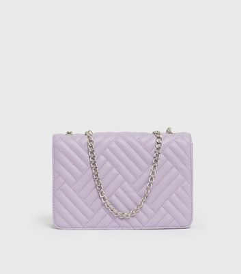 New look store lilac bag