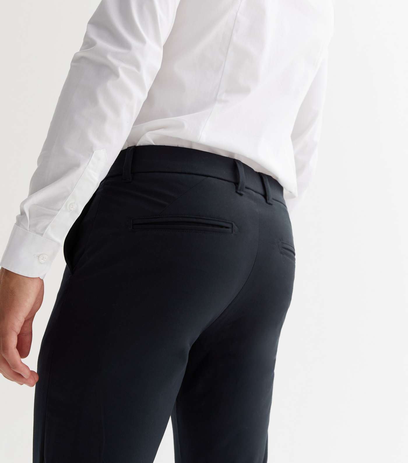 Navy Super Skinny Suit Trousers Image 3