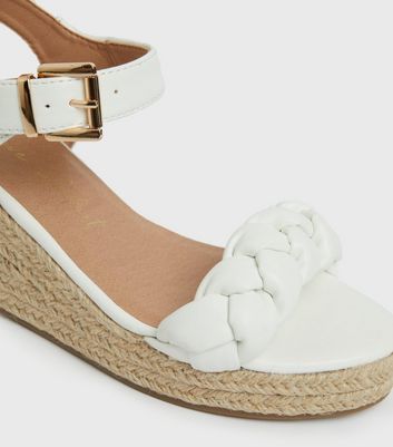 New look sale white espadrilles