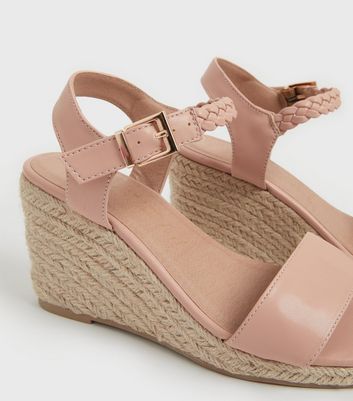 Pale pink wedges store uk