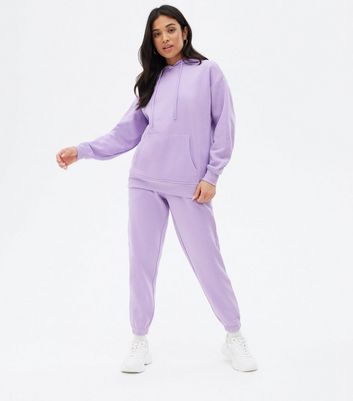 Click to view product details and reviews for Petite Light Purple Pocket Front Hoodie New Look.