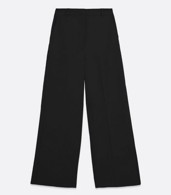 Tall Black Wide Leg Trousers | New Look