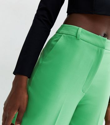 Tall Green Wide Leg Trousers | New Look
