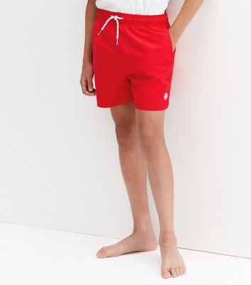 California swim 2024 shorts red