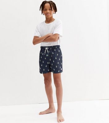 Boys pineapple deals swim shorts