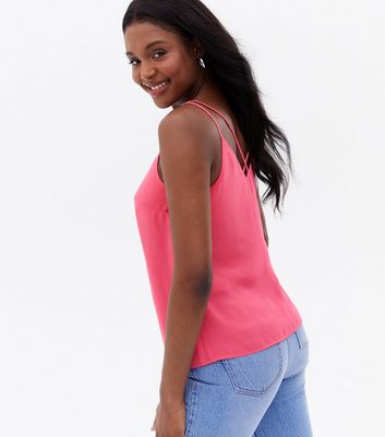 Fuschia pink cami deals top