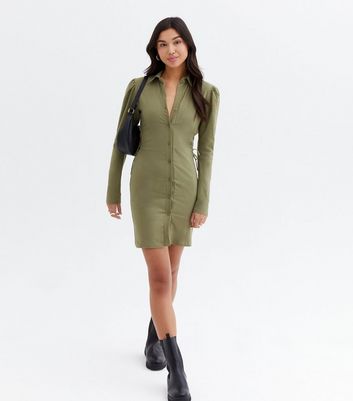 Pink Vanilla Khaki Cut Out Side Mini 