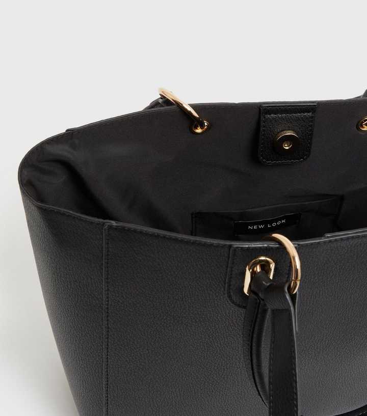 New Look tote bag in black