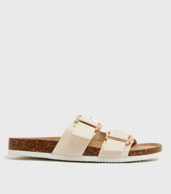 New look double online strap sandals