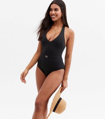 Black cheap glitter swimsuit