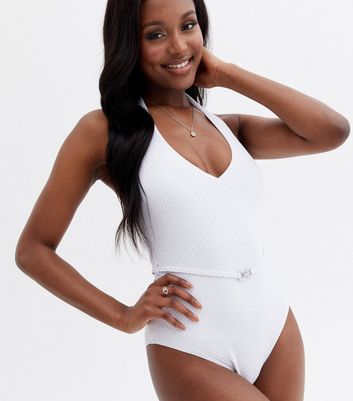 White on sale monokini swimwear