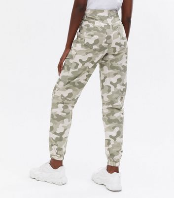 Buy Ladies Camoue Cuffed Leg Double Pocket Cargo Combat Trousers Khaki  Green Camo Charcoal Grey Camo 8 10 12 14 Online at desertcartINDIA