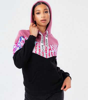 animal pink hoodie