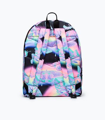 pink butterfly backpack