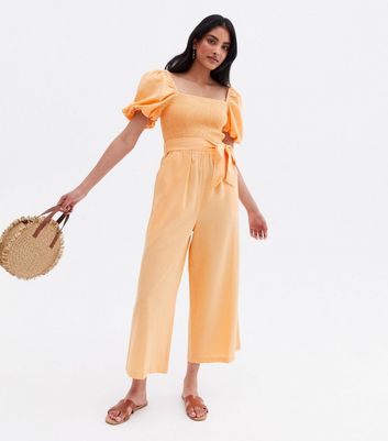 New look sale mustard jumpsuit