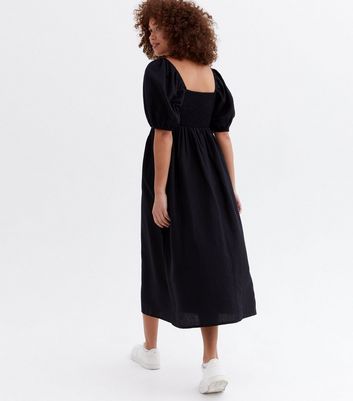 Linen black clearance dresses uk