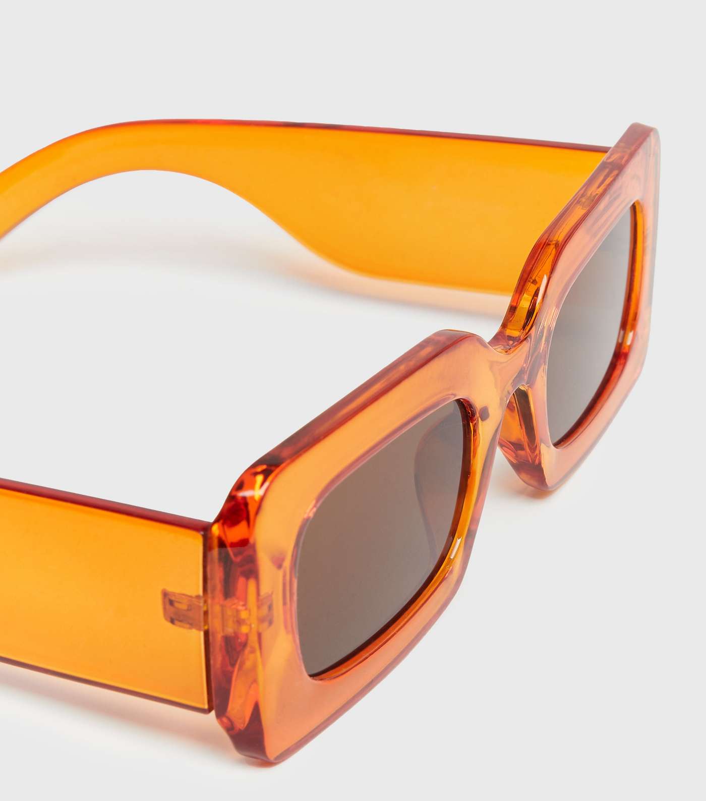 Turn up the Heat Orange Oval Sunglasses Image 3