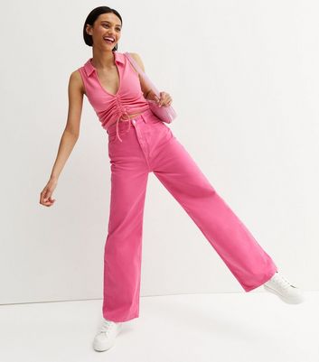 High Waist Adalae Wide Leg Jeans 