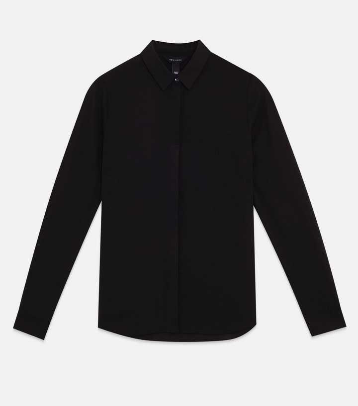 black button up long sleeve