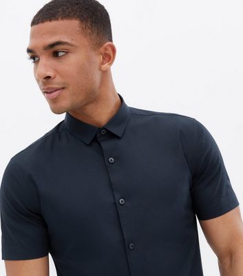 mens short sleeve shirts new look