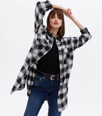 checked shirt womens new look