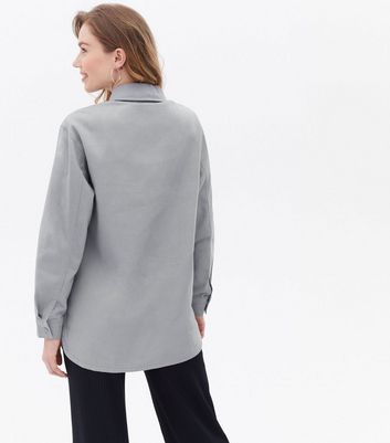 Click to view product details and reviews for Tall Grey Double Pocket Long Sleeve Shacket New Look. Click to view product details and reviews for Tall Grey Double Pocket Long Sleeve Shacket New Look.