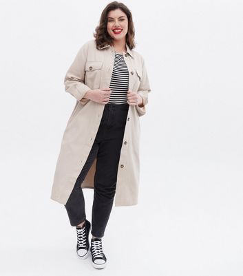 Click to view product details and reviews for Curves Stone Double Pocket Long Shacket New Look. Click to view product details and reviews for Curves Stone Double Pocket Long Shacket New Look.