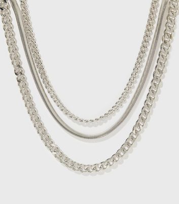 Little Mistress Silver Triple Chain 