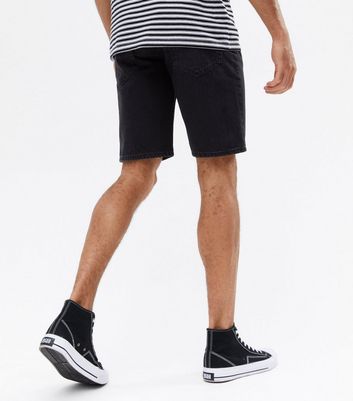 Only \u0026 Sons Black Denim Shorts | New Look