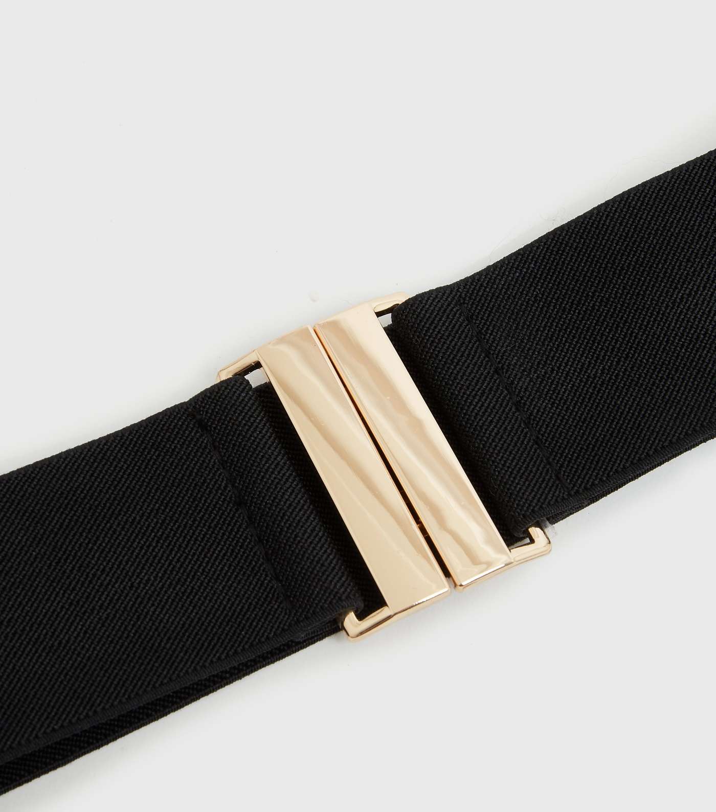 Black Stretch Waist Belt Image 3