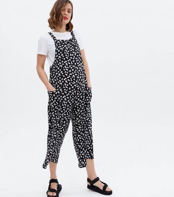 floral maternity overalls