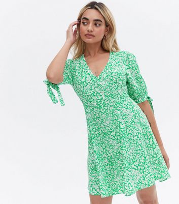 green tea dress new look