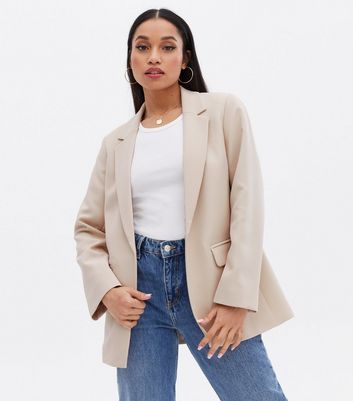 camel petite blazer