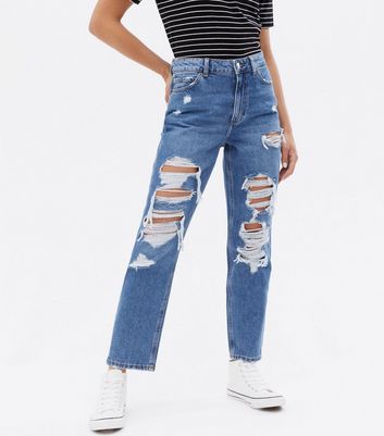 ripped mom jeans cheap