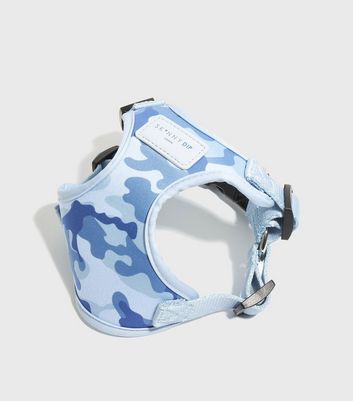 Blue camo dog clearance harness