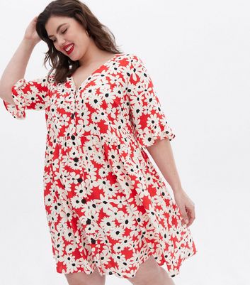 Click to view product details and reviews for Curves Red Floral Mini Smock Shirt Dress New Look. Click to view product details and reviews for Curves Red Floral Mini Smock Shirt Dress New Look.