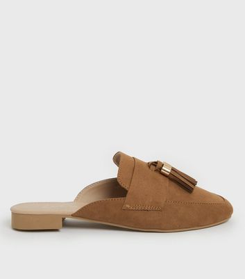 tassel mules womens