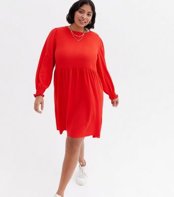 plus size red clothing
