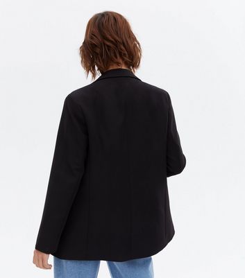 New look hot sale blazer black