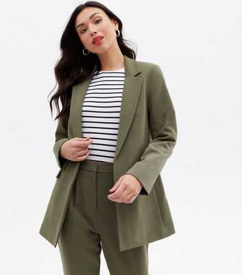 Ladies clearance khaki blazer