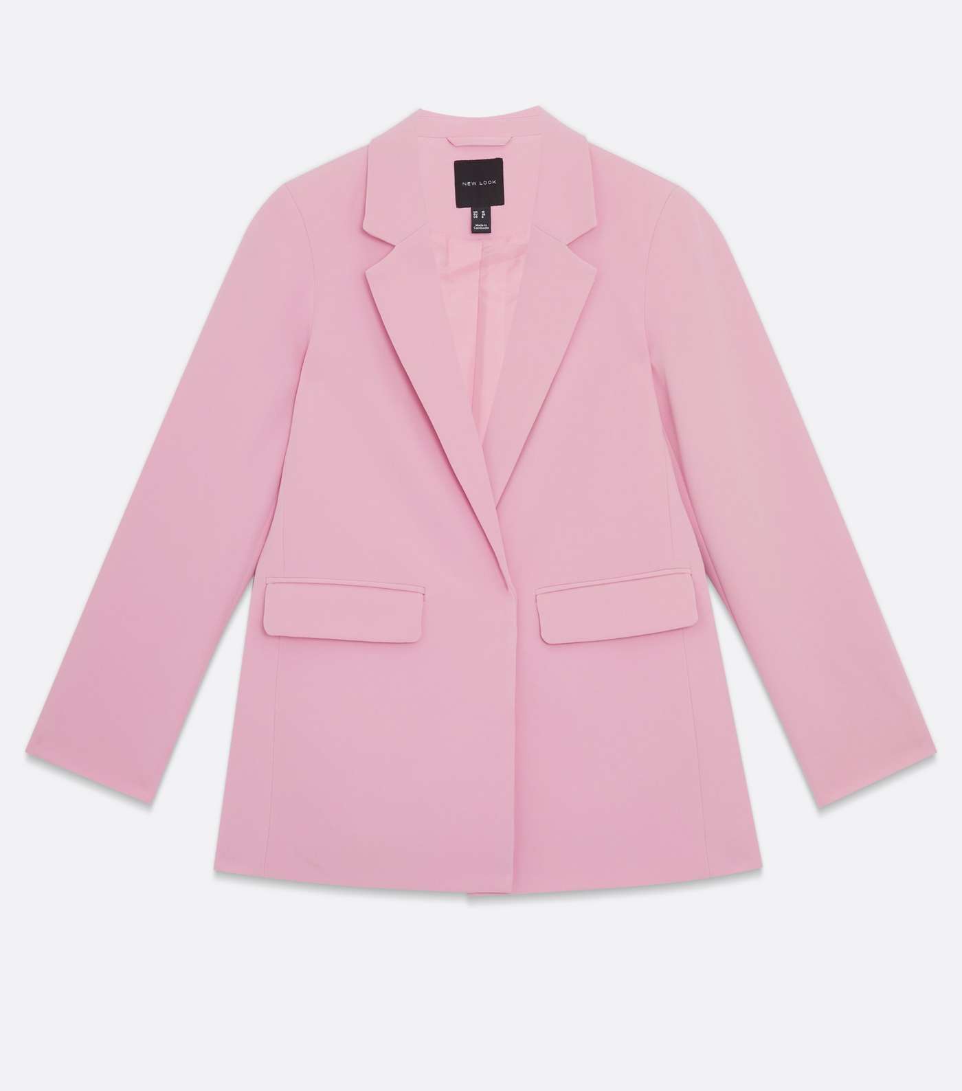 Mid Pink Relaxed Fit Blazer Image 5